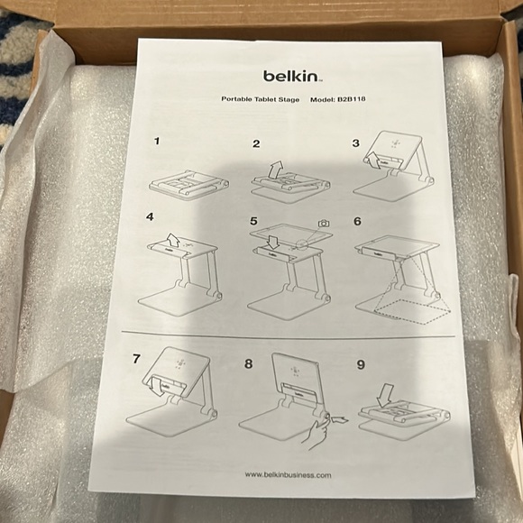 NWT Belkin Portable Presenter Tablet Stand - Picture 3 of 9